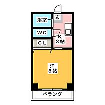 コーポ810II  ｜ 岐阜県岐阜市木田（賃貸マンション1K・1階・25.24㎡） その2