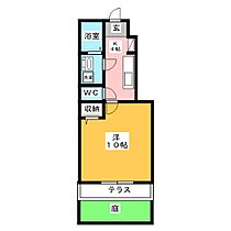 グリーンフィールド  ｜ 岐阜県岐阜市北島２丁目（賃貸アパート1K・1階・31.57㎡） その2