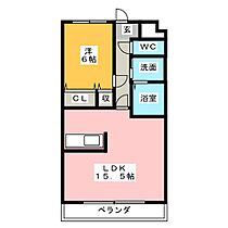 プラウ正木  ｜ 岐阜県岐阜市正木西町（賃貸マンション1LDK・3階・54.02㎡） その2