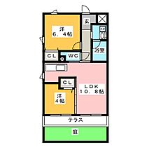 ポルテボヌール  ｜ 岐阜県岐阜市早田東町２丁目（賃貸マンション2LDK・1階・50.12㎡） その2