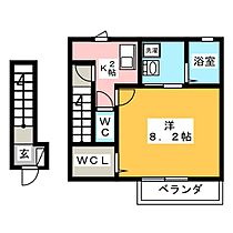 ディア　イースト  ｜ 岐阜県岐阜市早田東町８丁目（賃貸アパート1K・2階・33.67㎡） その2