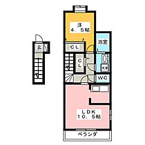 サン　フローラ  ｜ 岐阜県岐阜市南蝉１丁目（賃貸アパート1LDK・2階・39.68㎡） その2