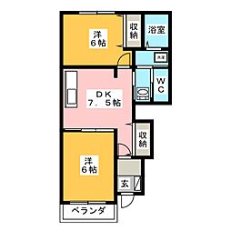 🉐敷金礼金0円！🉐プラシード・コルソＢ