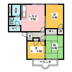 FUNNYBOOTSB 3LDKの間取図画像