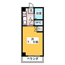 サンハイツＫ  ｜ 岐阜県岐阜市清本町１丁目（賃貸マンション1K・4階・24.60㎡） その2