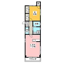 第3ビラグリーン  ｜ 岐阜県岐阜市六条北３丁目（賃貸マンション1LDK・2階・42.84㎡） その2