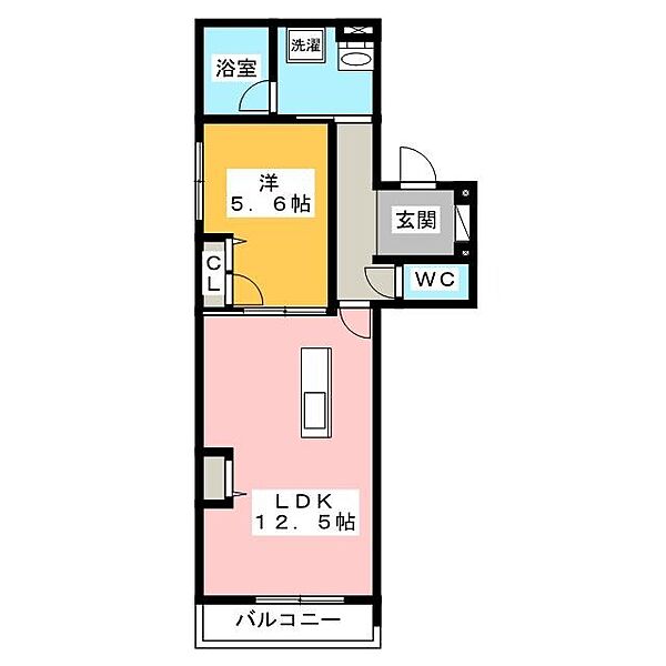 リオリエント岐阜Ｓｔａ． ｜岐阜県岐阜市加納栄町通３丁目(賃貸マンション1LDK・1階・47.85㎡)の写真 その2