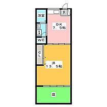 山田ハイツ  ｜ 岐阜県岐阜市真砂町１丁目（賃貸マンション1DK・1階・44.55㎡） その2