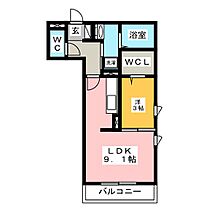 グランツラウムＧＴ  ｜ 岐阜県岐阜市松鴻町２丁目（賃貸アパート1LDK・3階・33.64㎡） その2