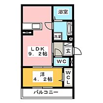 Ｇｏｏｄｅｎ溝旗（グッデンミゾバタ）  ｜ 岐阜県岐阜市溝旗町３丁目（賃貸アパート1LDK・1階・33.56㎡） その2