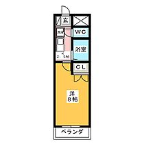 Ｋ’Ｓ  ｜ 岐阜県岐阜市雪見町２丁目（賃貸マンション1K・2階・23.49㎡） その2