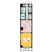 グランシャリオン  ｜ 岐阜県岐阜市幸ノ町２丁目（賃貸マンション1DK・2階・36.68㎡） その2