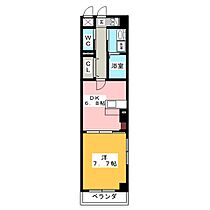 グランシャリオン  ｜ 岐阜県岐阜市幸ノ町２丁目（賃貸マンション1DK・4階・36.68㎡） その2