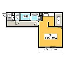 メイユール東丸  ｜ 岐阜県岐阜市加納東丸町１丁目（賃貸アパート1R・2階・34.28㎡） その2