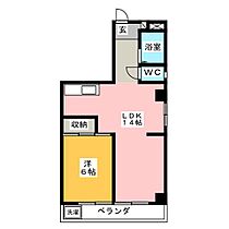 成和ハイツ  ｜ 岐阜県岐阜市岩栄町１丁目（賃貸マンション1LDK・3階・41.31㎡） その2