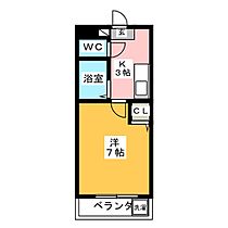 Ｃｒｅａｔｉｏｎ21  ｜ 岐阜県岐阜市尼ケ崎町２丁目（賃貸マンション1K・2階・20.55㎡） その2