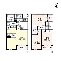 Ｄ－ｃｏｕｒｔ羽衣町  ｜ 岐阜県岐阜市羽衣町２丁目（賃貸アパート3LDK・1階・76.95㎡） その2