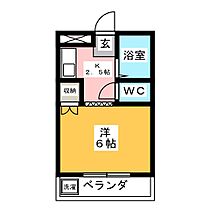 メゾンフェアリー  ｜ 岐阜県岐阜市鏡島南１丁目（賃貸マンション1K・3階・19.44㎡） その2