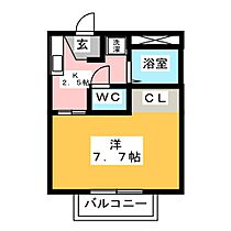 シマダハイツ  ｜ 岐阜県岐阜市島田西町（賃貸アパート1K・1階・25.30㎡） その2