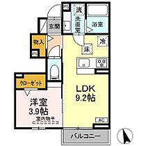 Ｃａｓａ　ａｒｃａ  ｜ 岐阜県岐阜市加納鉄砲町３丁目（賃貸アパート1LDK・1階・33.66㎡） その2