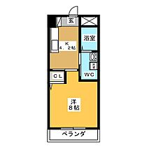 Ｐｉｃａｓｓｏ  ｜ 岐阜県岐阜市六条東２丁目（賃貸マンション1K・4階・28.10㎡） その2