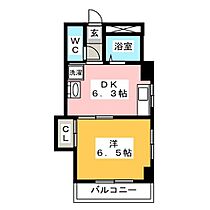 ル・ベリエ  ｜ 岐阜県岐阜市溝旗町２丁目（賃貸マンション1DK・4階・30.00㎡） その2