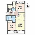 シャーメゾン西岐阜アバンセ4階14.2万円