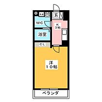 竹中ビル  ｜ 岐阜県大垣市室本町２丁目（賃貸マンション1K・3階・29.52㎡） その2