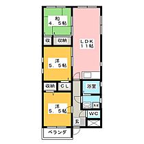 ｋ－house壱番館  ｜ 岐阜県大垣市犬ヶ渕町（賃貸マンション3LDK・3階・58.32㎡） その2