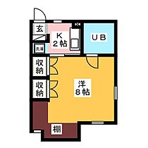 サンビリアンビル  ｜ 岐阜県大垣市丸の内２丁目（賃貸マンション1K・4階・27.20㎡） その2