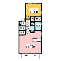 フェロー・シップ  ｜ 岐阜県大垣市島里２丁目（賃貸アパート1LDK・2階・41.22㎡） その2