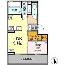 Ｍａｉｓｏｎ　ｄｅ　Ｎａｅｂａ 302 ｜ 岐阜県大垣市木戸町379番1（賃貸アパート1LDK・3階・34.00㎡） その2