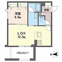 シャーメゾン大垣郭町 206 ｜ 岐阜県大垣市郭町東１丁目53（賃貸マンション1LDK・2階・43.10㎡） その2