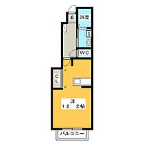 パストラーレＢ棟  ｜ 岐阜県大垣市築捨町１丁目（賃貸アパート1R・1階・32.90㎡） その2