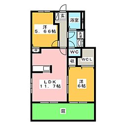 🉐敷金礼金0円！🉐サニーヒルズ　Ａ