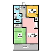 ヴィラ　マルヨシ  ｜ 岐阜県大垣市長松町（賃貸アパート2LDK・1階・49.68㎡） その2