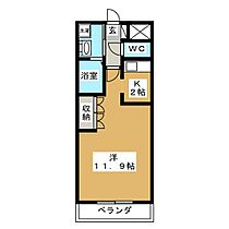 パストラールファイブ  ｜ 岐阜県大垣市大島町２丁目（賃貸マンション1K・2階・33.00㎡） その2