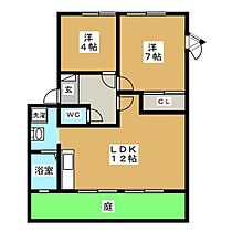 フローラ　Ｅ  ｜ 岐阜県不破郡垂井町（賃貸アパート2LDK・1階・49.52㎡） その2