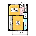 ビレッジハウス新開4号棟4階2.2万円