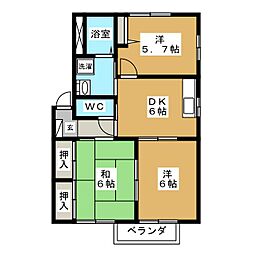 サンハイム東大垣　D