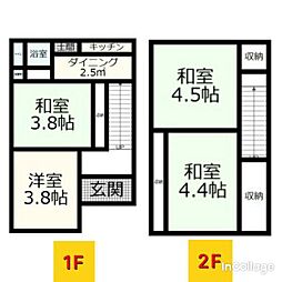 🉐敷金礼金0円！🉐大垣市見取町2丁目　KJ邸