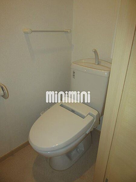 画像7:清潔なトイレです。
