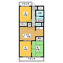 Ｍａｊｅｓｔａｔｅ  ｜ 岐阜県各務原市鵜沼東町６丁目（賃貸マンション3LDK・1階・63.77㎡） その2