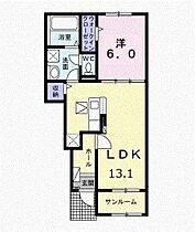 ナチュラルカーサI 102 ｜ 岐阜県各務原市川島河田町1438-2（賃貸アパート1LDK・1階・50.01㎡） その2