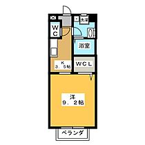 コーポNOBUNAGA  ｜ 岐阜県各務原市那加信長町２丁目（賃貸マンション1K・2階・30.94㎡） その2