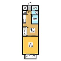 サンフェスタ入会  ｜ 岐阜県各務原市入会町１丁目（賃貸アパート1DK・2階・29.42㎡） その2