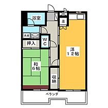 Maison de Refati  ｜ 岐阜県各務原市蘇原熊田町２丁目（賃貸マンション1LDK・2階・52.50㎡） その2