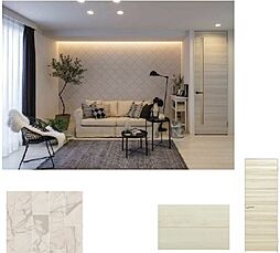 シャーメゾン蘇原新栄 202 2階2LDKのリビング/ダイニング