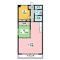 コムフォルト2003  ｜ 岐阜県可児市広見４丁目（賃貸マンション2LDK・2階・60.50㎡） その2