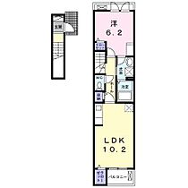 レテグレイスII 205 ｜ 岐阜県可児市徳野南１丁目151番地1（賃貸アパート1LDK・2階・43.76㎡） その2